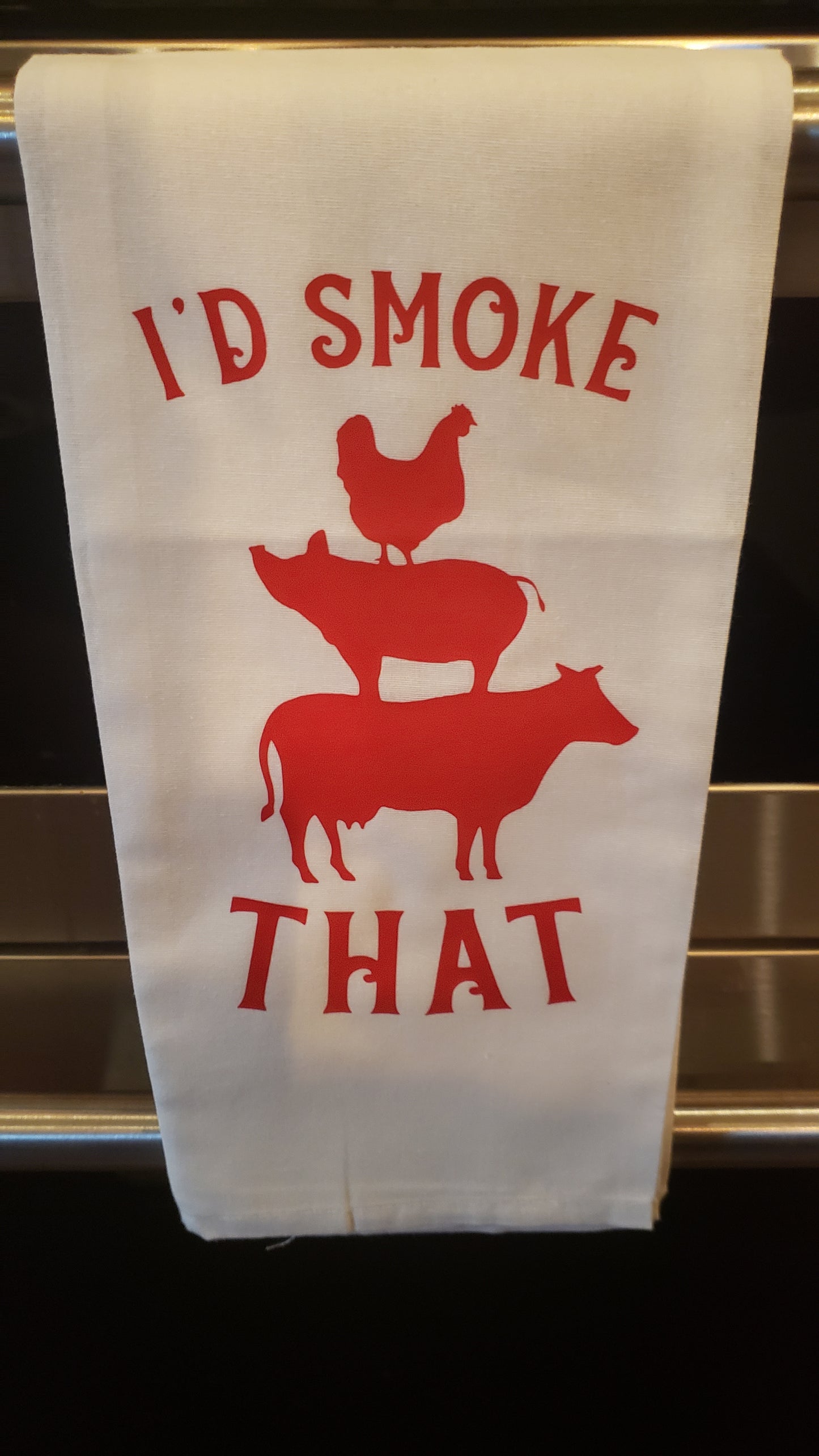 Kitchen Towel - I'd Smoke That
