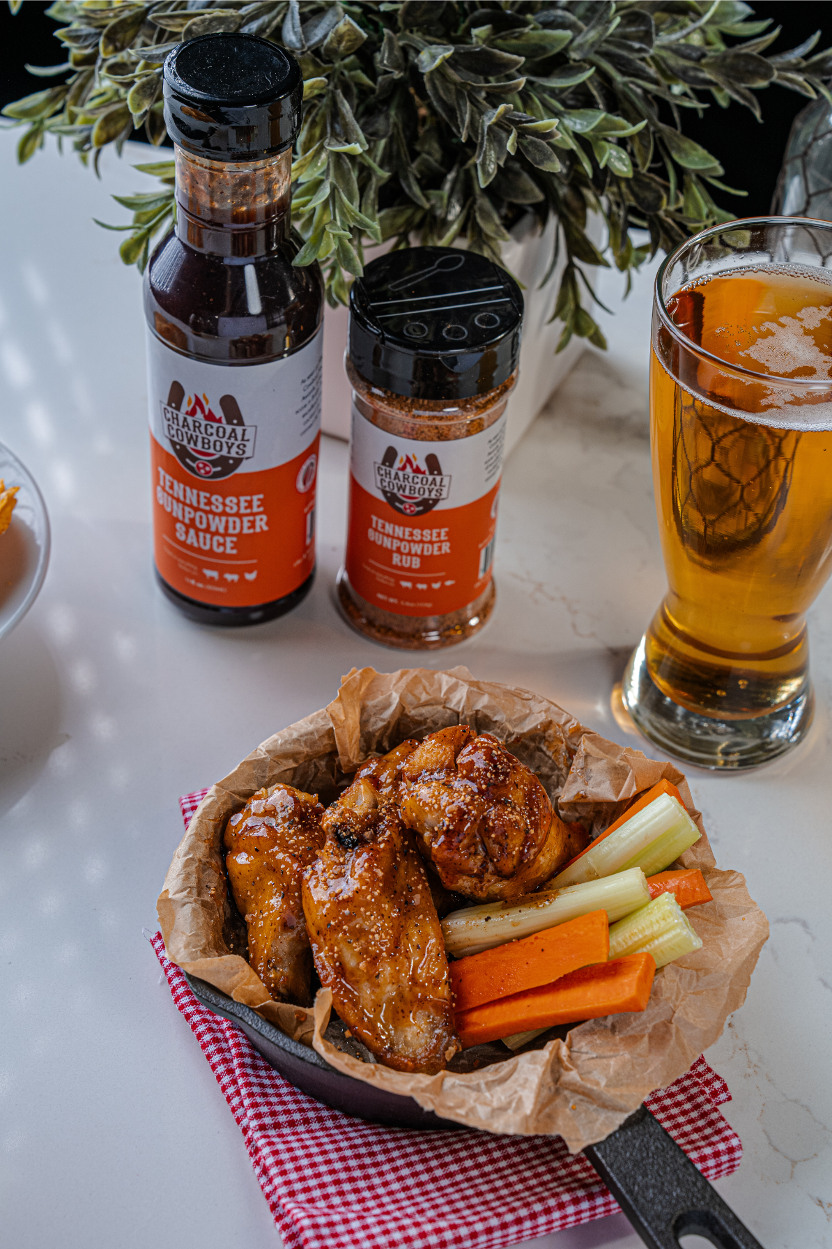 Tennessee Gunpowder Rub and Sauce Combo