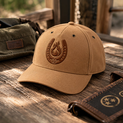 Charcoal Cowboy Adjustable Hat