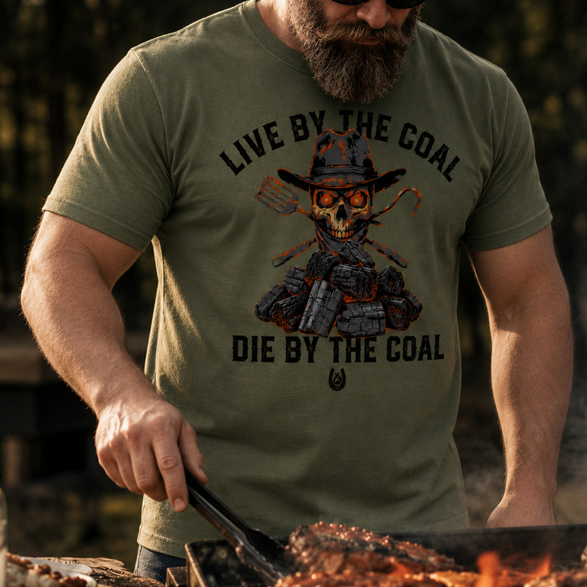 Live by Coals Die by Coals T-Shirt