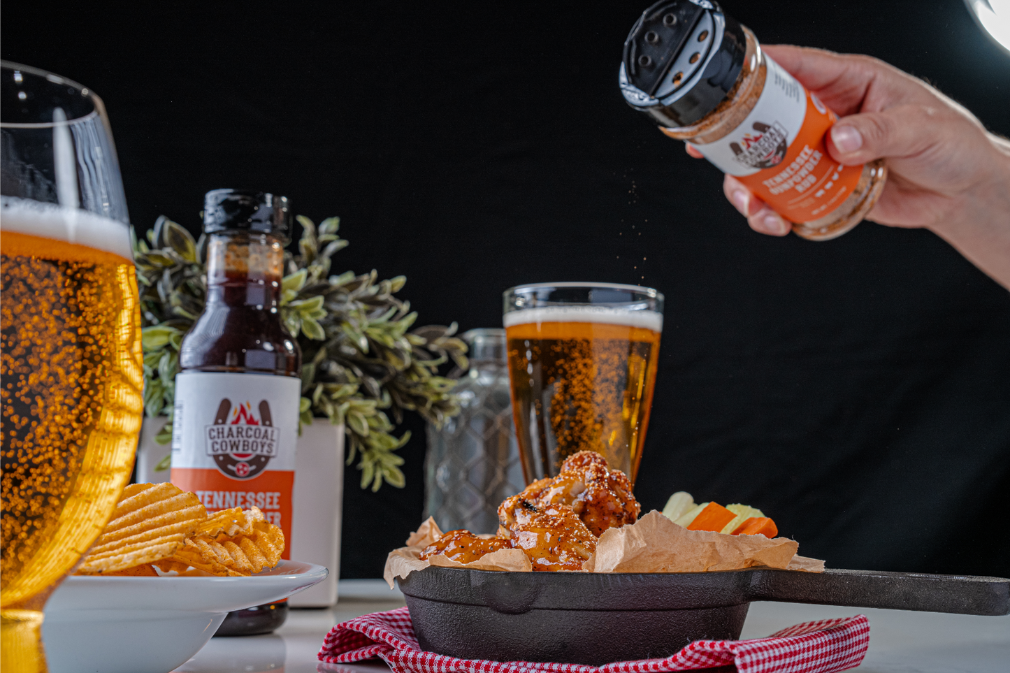 Tennessee Gunpowder Rub and Sauce Combo